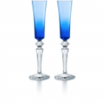 Mille Nuits Blue Flutissimo Set of Two 11.4\ Height

5.7 Oz